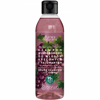 Barwa - Natuurlijke druiven shampoo voor krullen - 300ml.