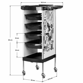 Gabbiano x11-9 afmetingen trolley compleet