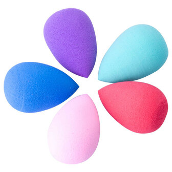 Mini latex beauty blender 5 stuks