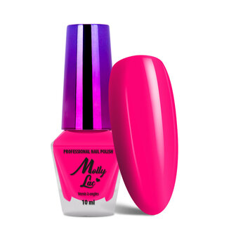 MollyLac nagellak fel roze nr143