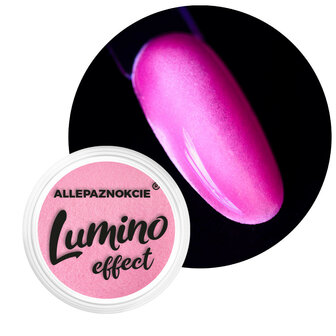 Lumino effect glow in the dark nagelpoeder nr. 8