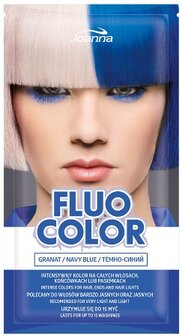 Joanna fluo color tijdelijke haarverf navy blue 35ml