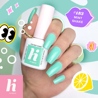 gellak in mint kleur