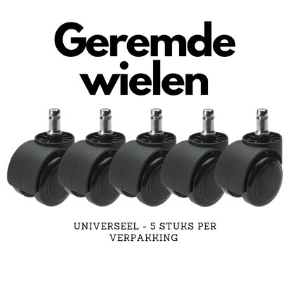 Universele kappersfiets wieltjes geremd