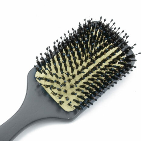 Houten Paddle Brush - Zwijnenhaar