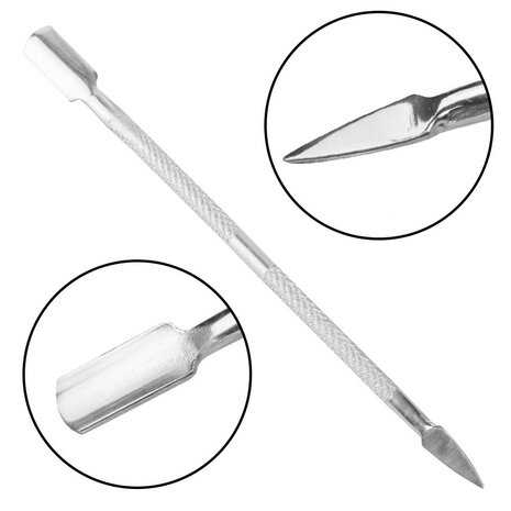 Dubbelzijdige cuticle pusher nr18