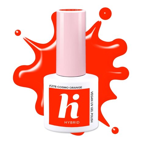 Hi Hybrid gellak hema vrij Cosmo Orange 5ml nr. 278