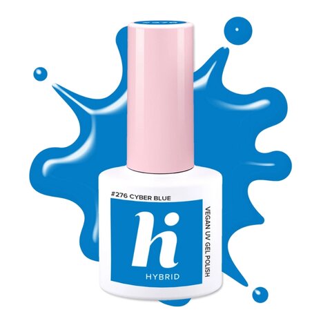 Hi Hybrid gellak hema vrij Cyber Blue 5ml nr. 276