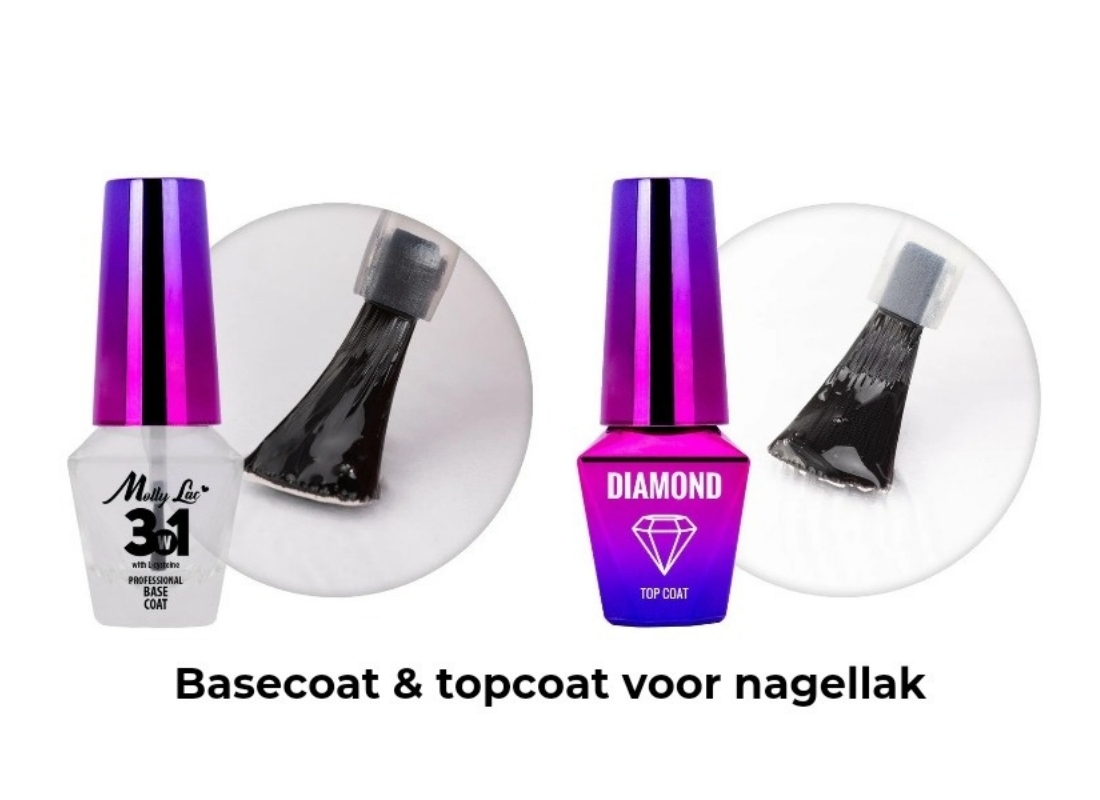 Laat je nagellak langer zitten met een basecoat of topcoat