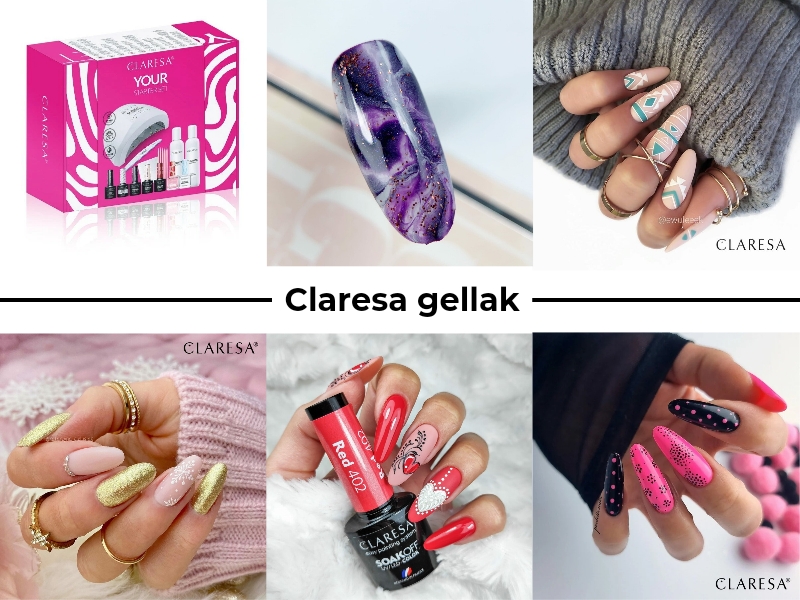 Nieuwe Claresa gellak producten nu te koop bij Trends4beauty